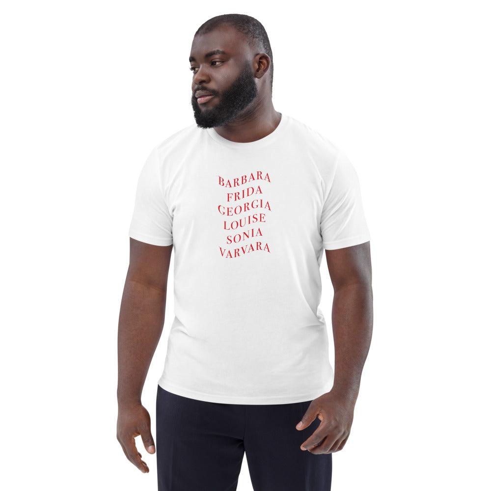 Female Artists Unisex Organic Cotton T-shirt
