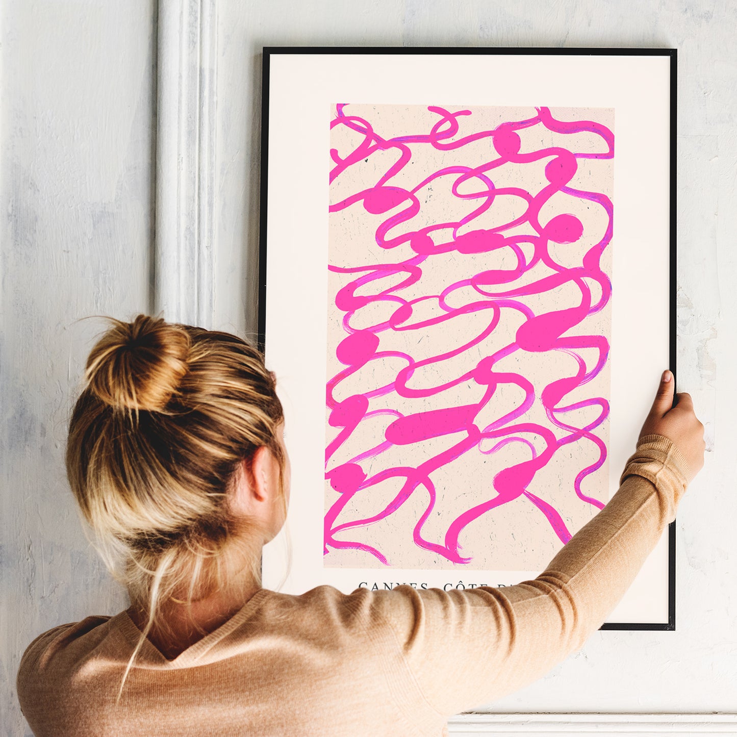 La Mer. Waves. Artwork. Giclee Print Unframed