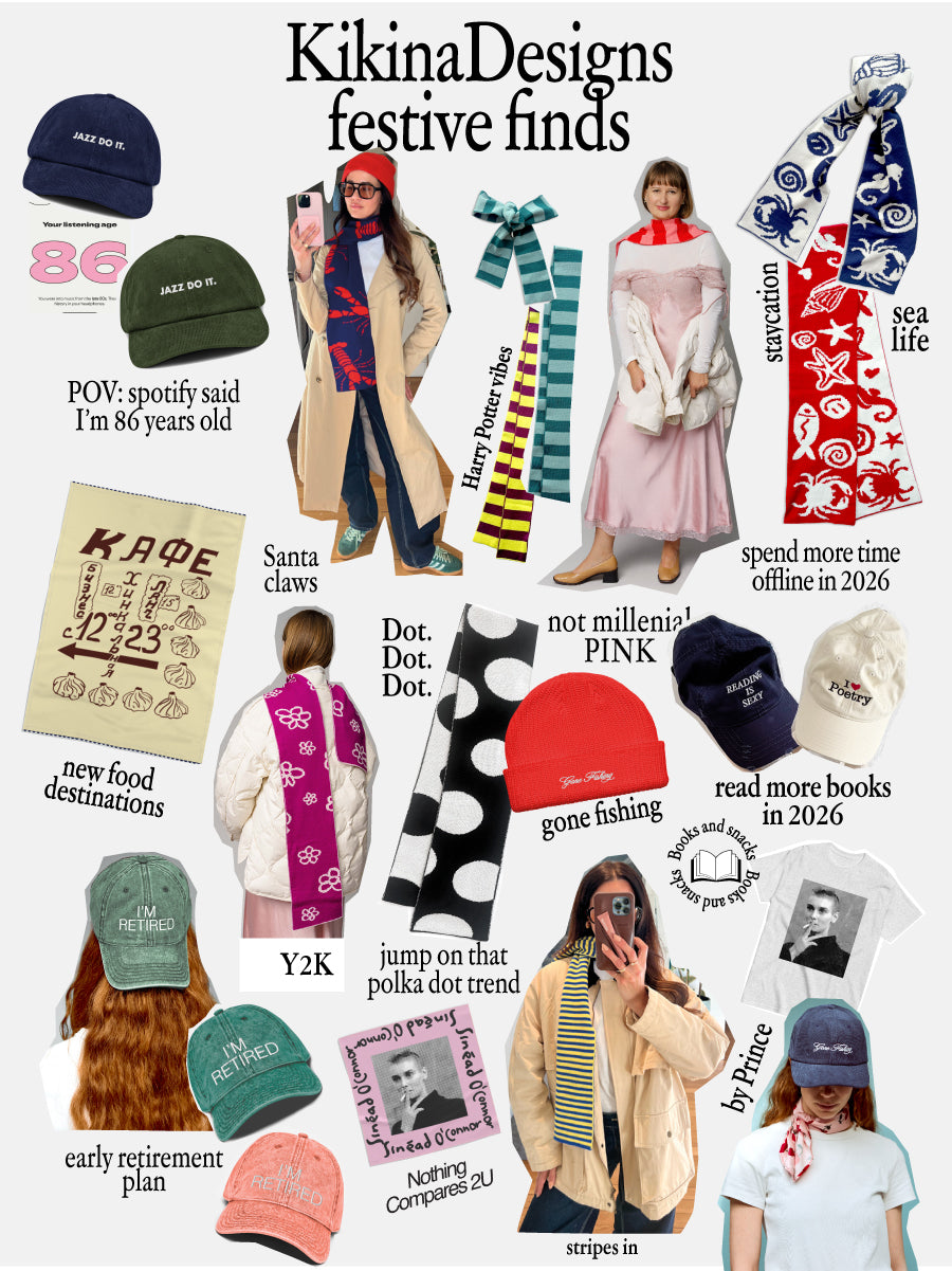 Christmas Gifts. KIkina Designs Selection