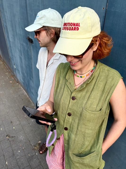 Emotional Lifeguard Butter Yellow Baseball Hat