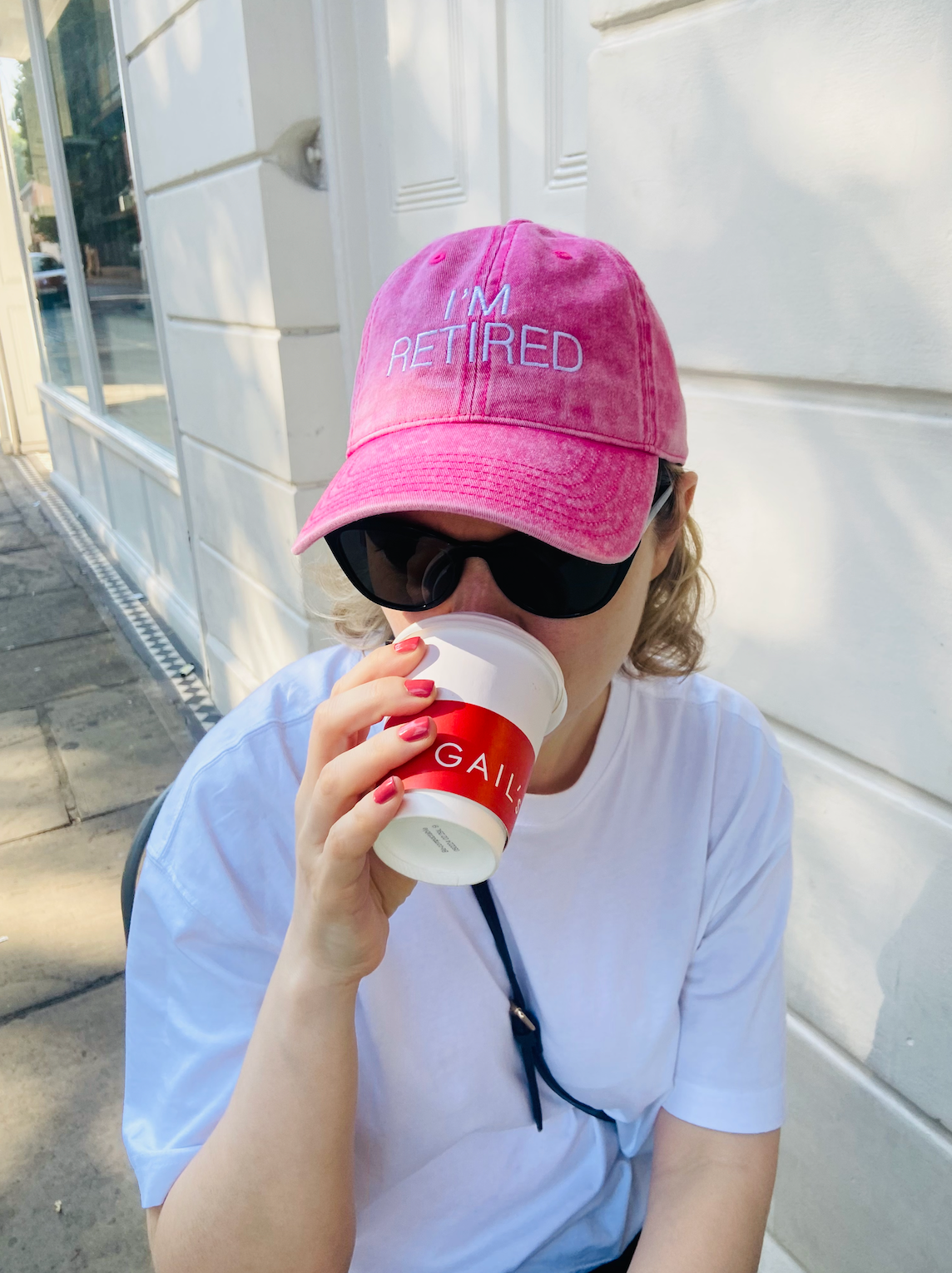 I'm Retired... Washed Cotton Summer Cap