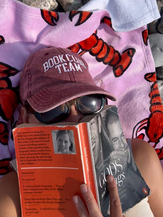 Book Club Washed Cotton Cap