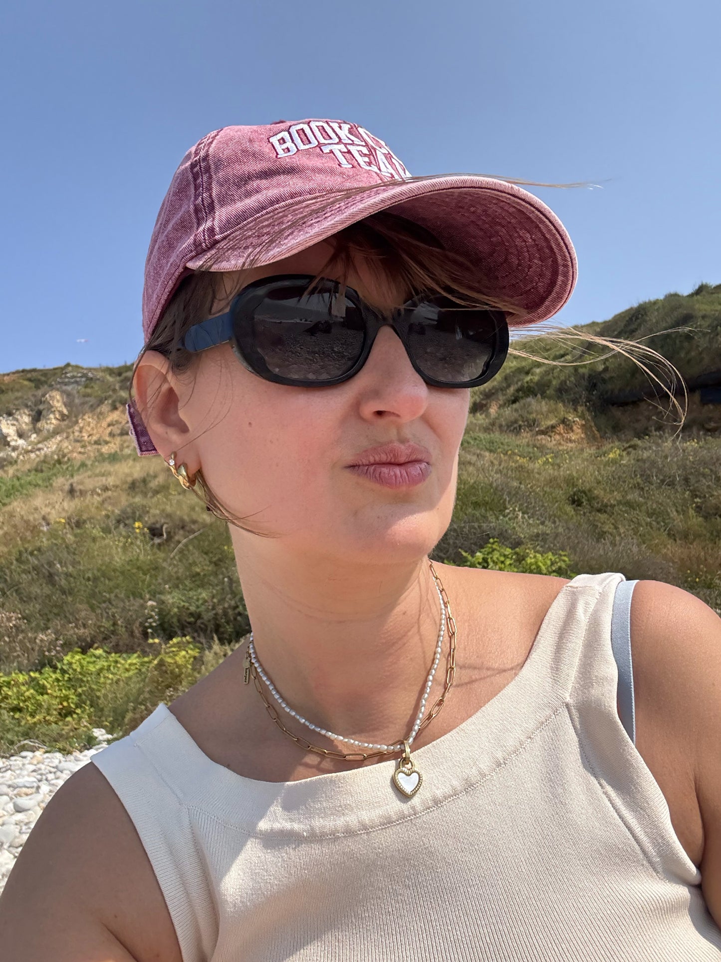 Book Club Washed Cotton Cap