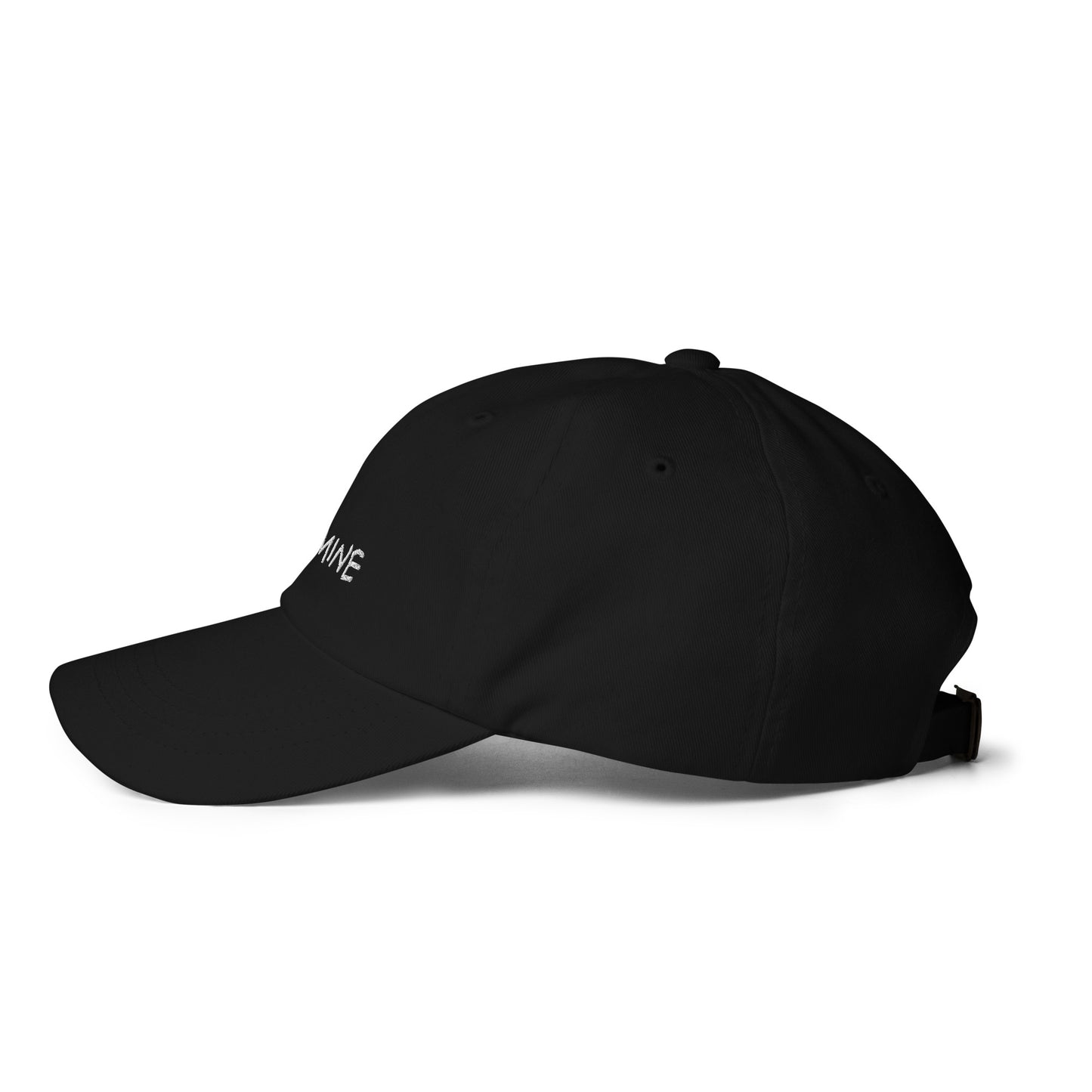 Dopamine Embroidered Baseball Hat in Bottle Green