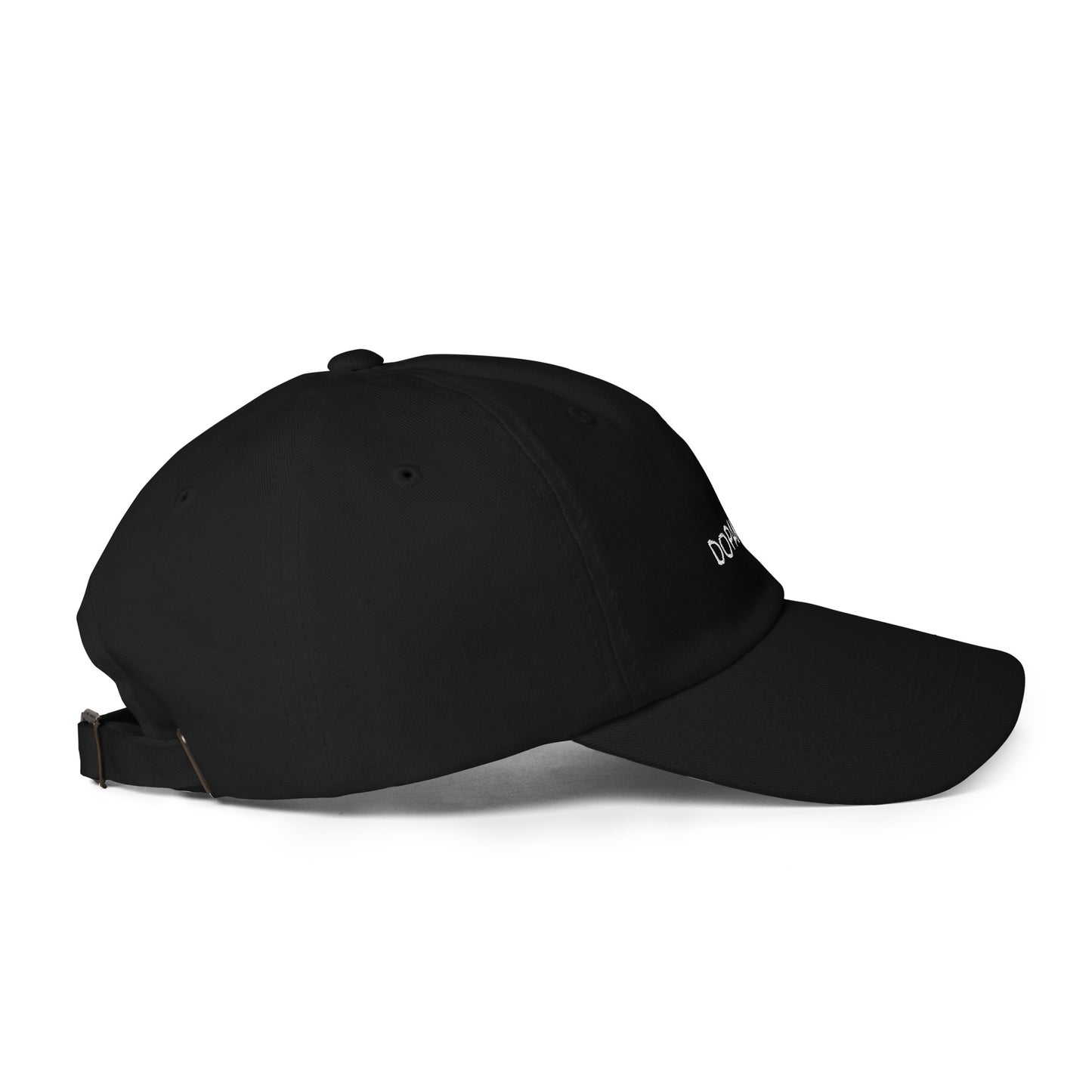 Dopamine Embroidered Baseball Hat in Bottle Green
