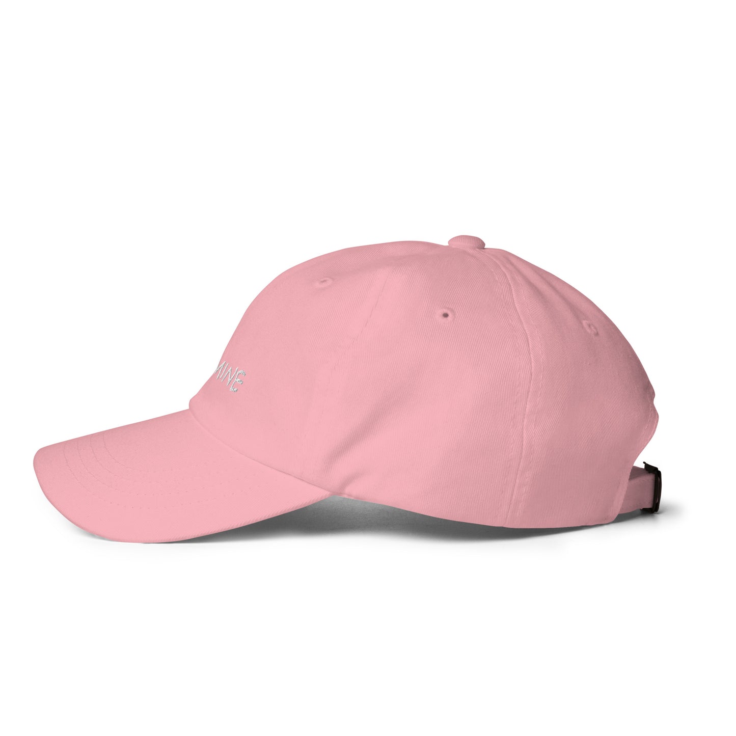 Dopamine Embroidered Baseball Hat in Bottle Green