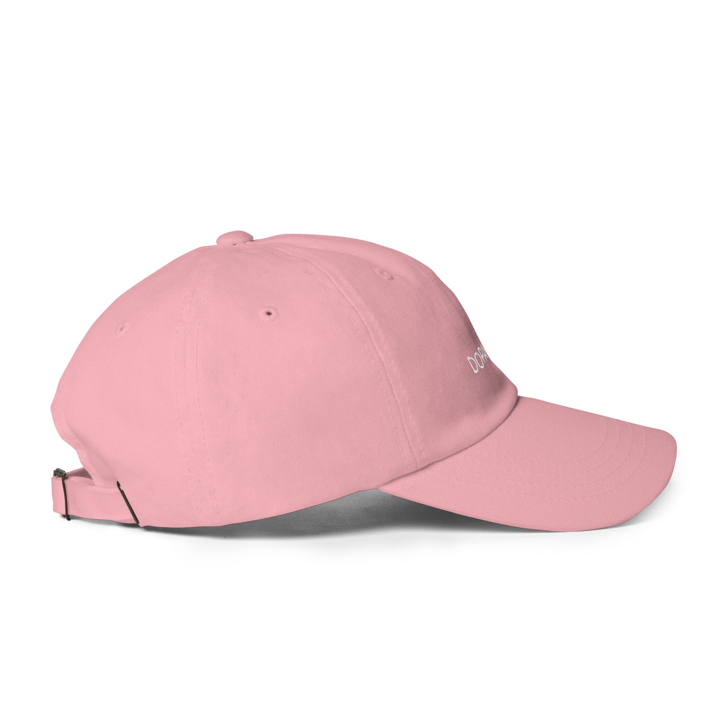 Dopamine Embroidered Baseball Hat in Bottle Green