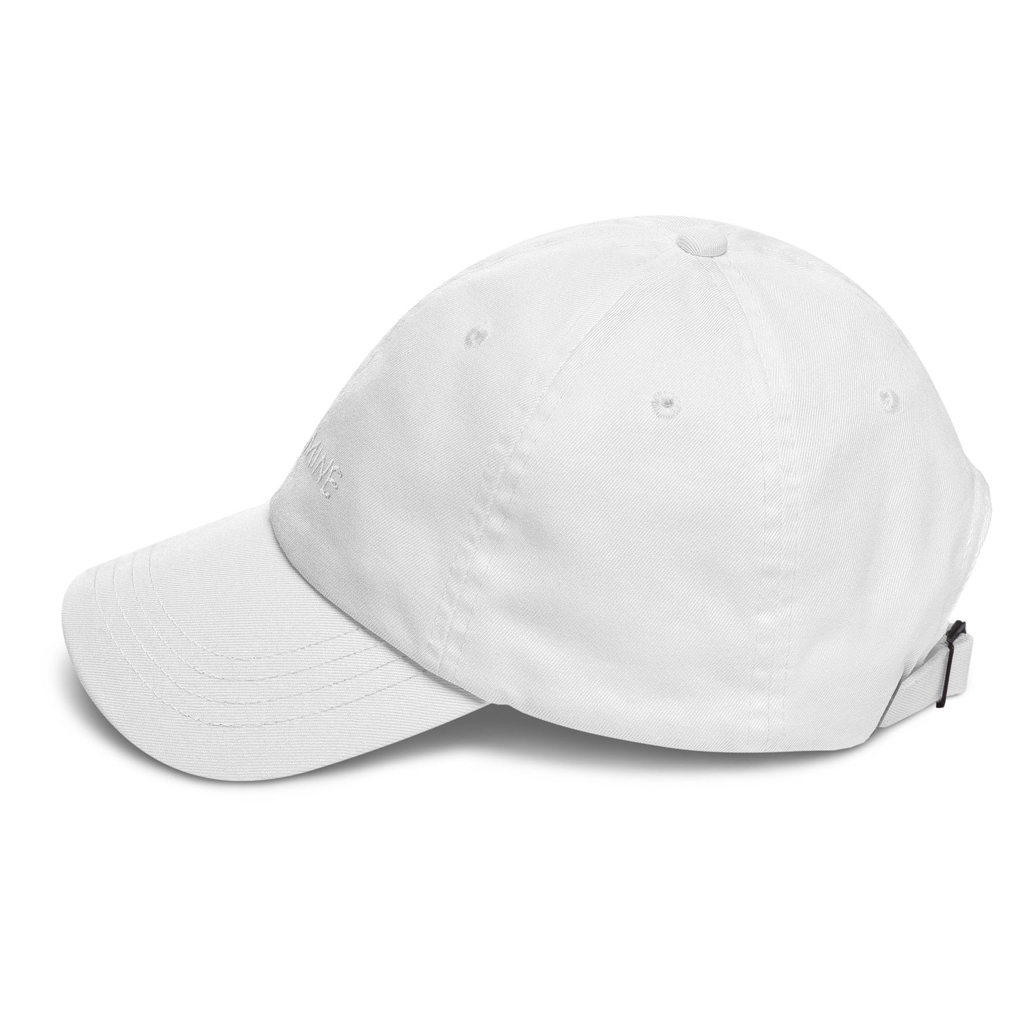 Embroidered Dopamine Slogan  Red Tonal  Cap