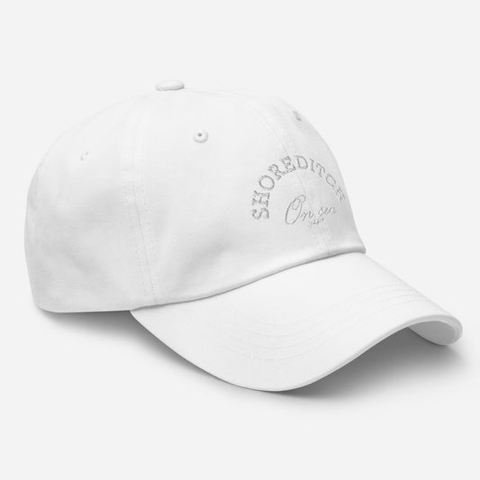 Shoreditch-On-sea Embroidered Monochrome Cap