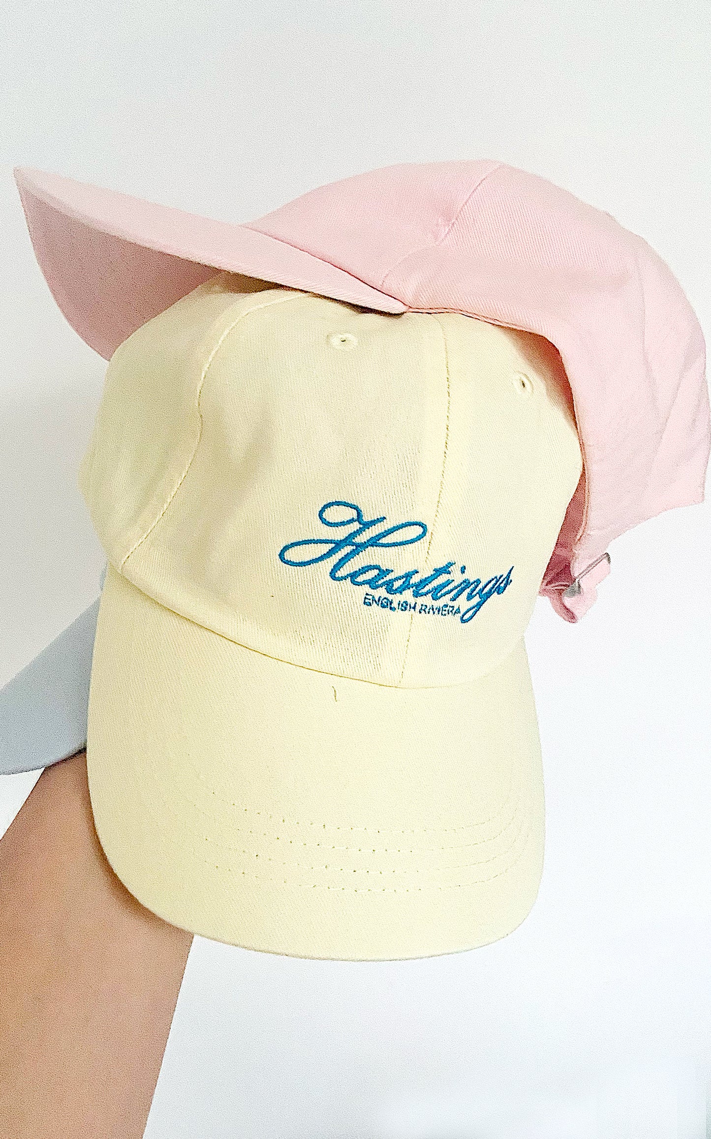 Hastings Butter Yellow Embroidered Cap