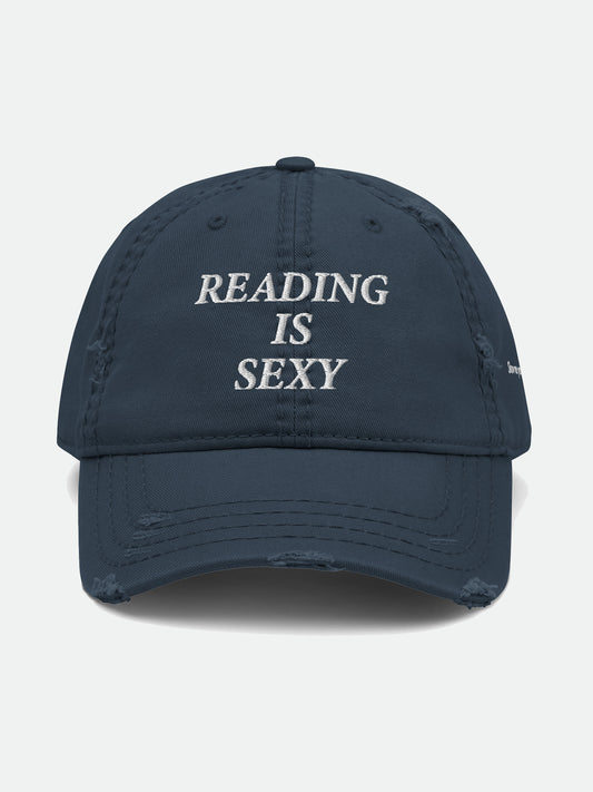 Reading is Sexy Distressed 90s Cap