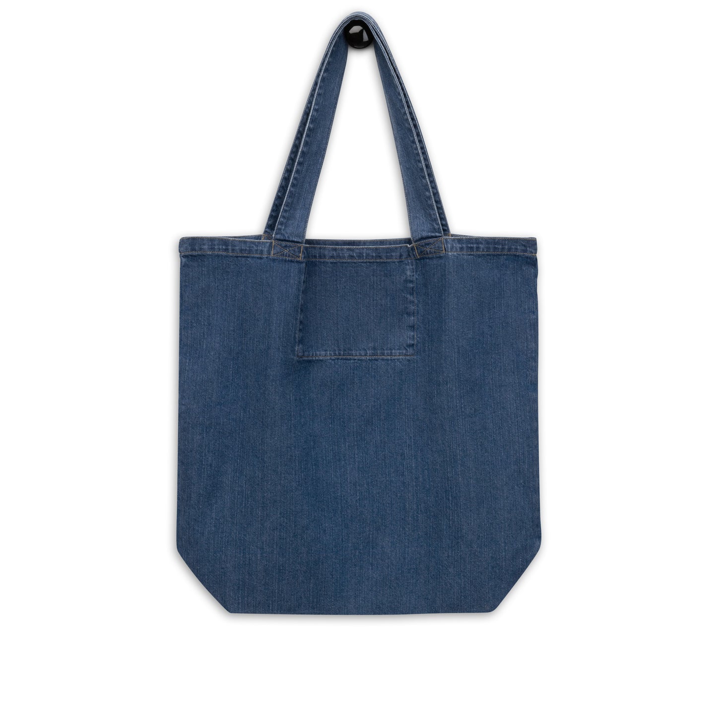 I'm retired Slogan Organic denim tote bag
