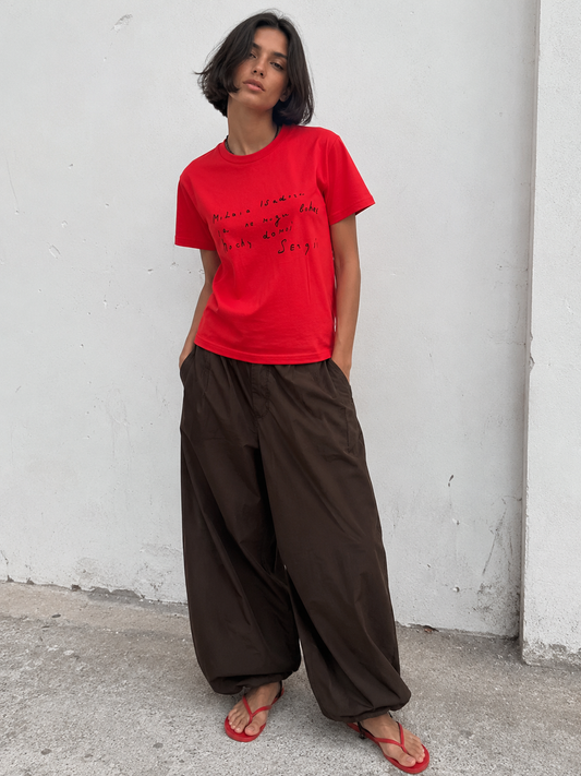 Yesenin Love Letter to Isadora  Duncan Cotton T-Shirt
