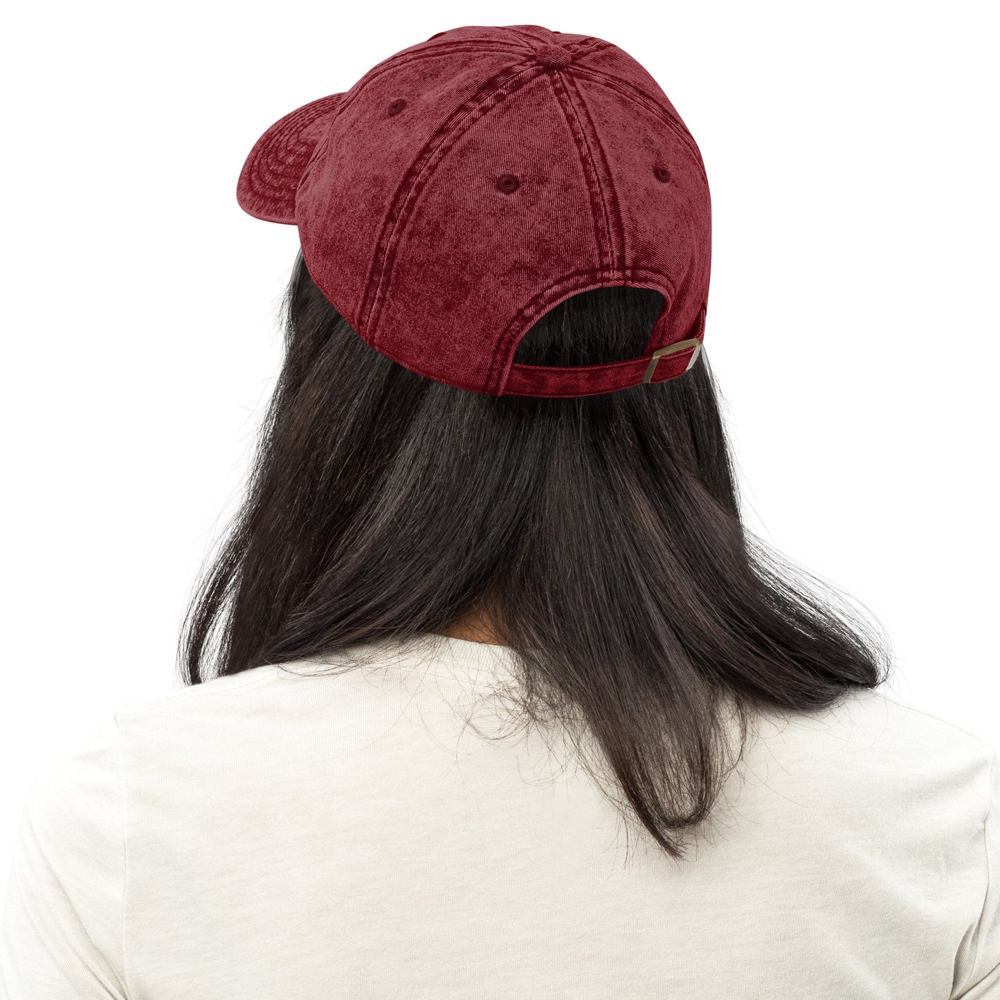 I'm Retired Embroidered Unisex Cap in Burgundy