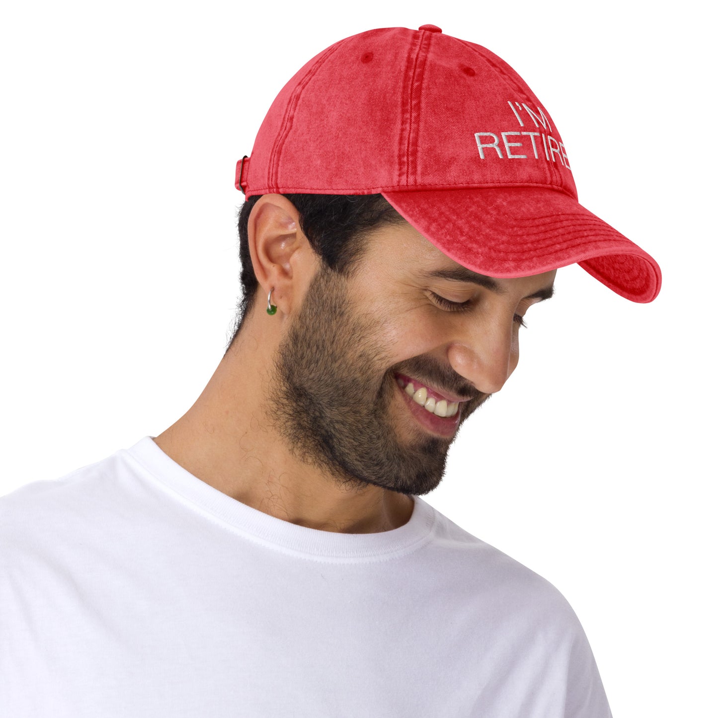 I'm Retired... Washed Cotton Summer Cap