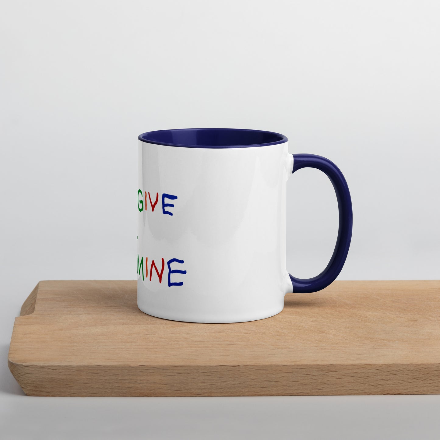 You Give me Dopamine Mug with Color Inside