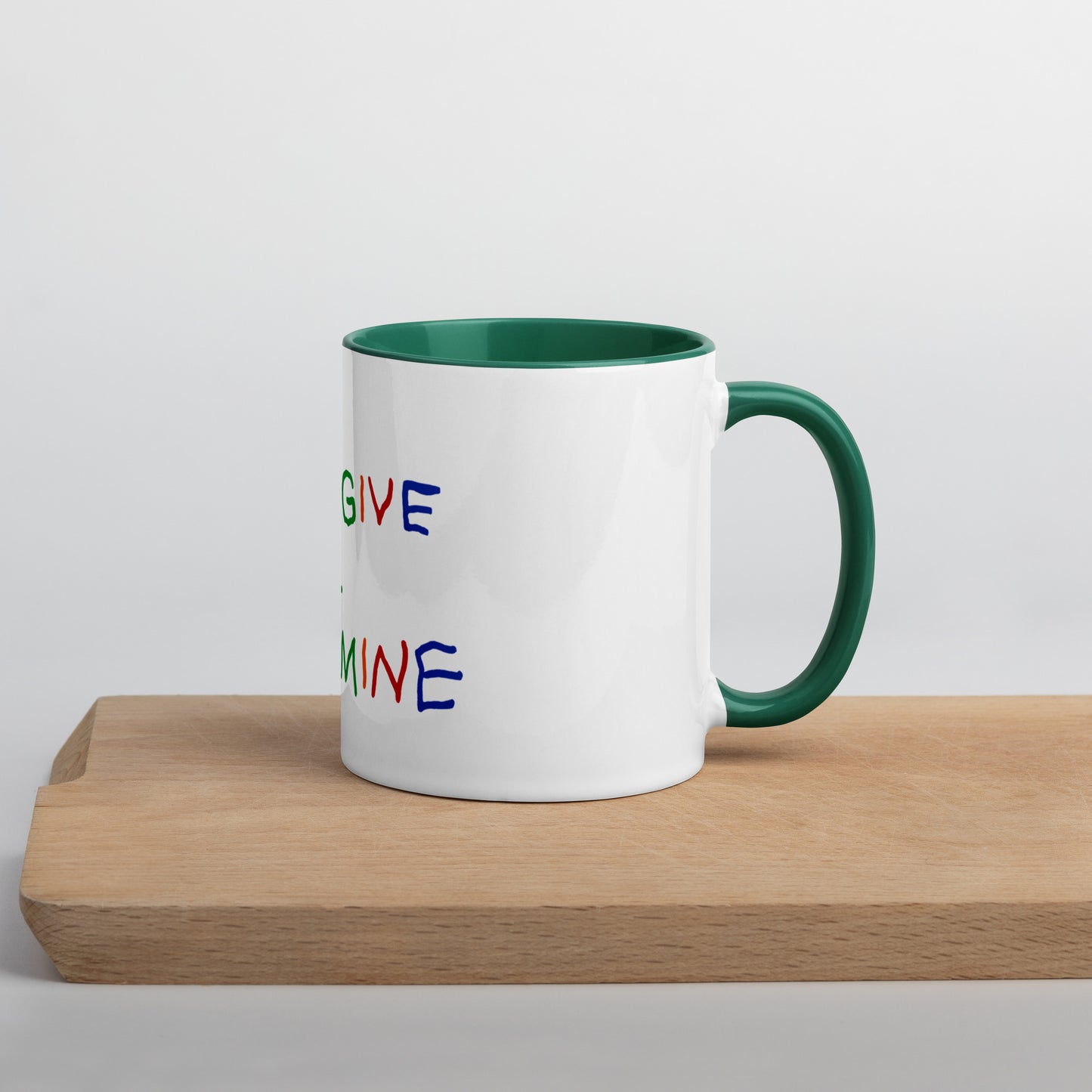 You Give me Dopamine Mug with Color Inside