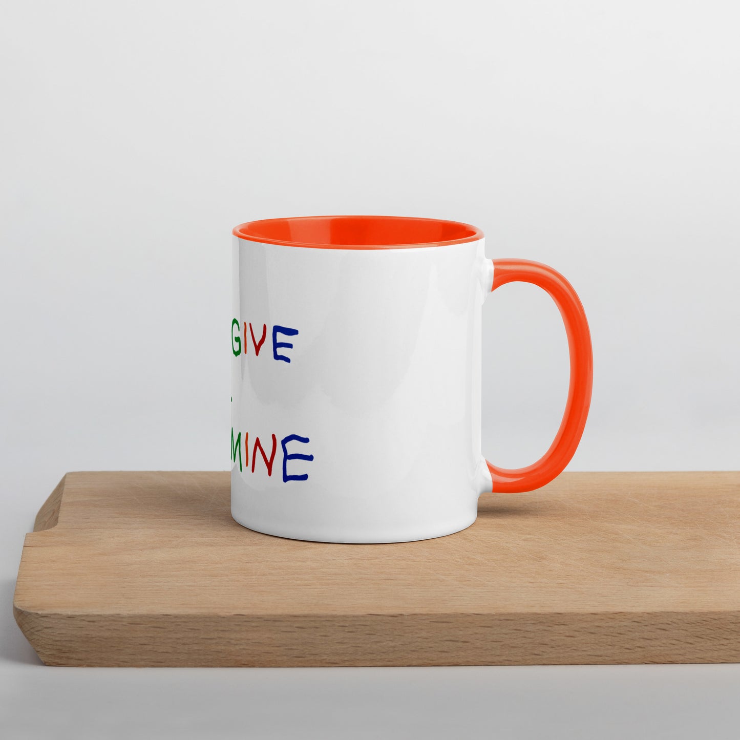 You Give me Dopamine Mug with Color Inside