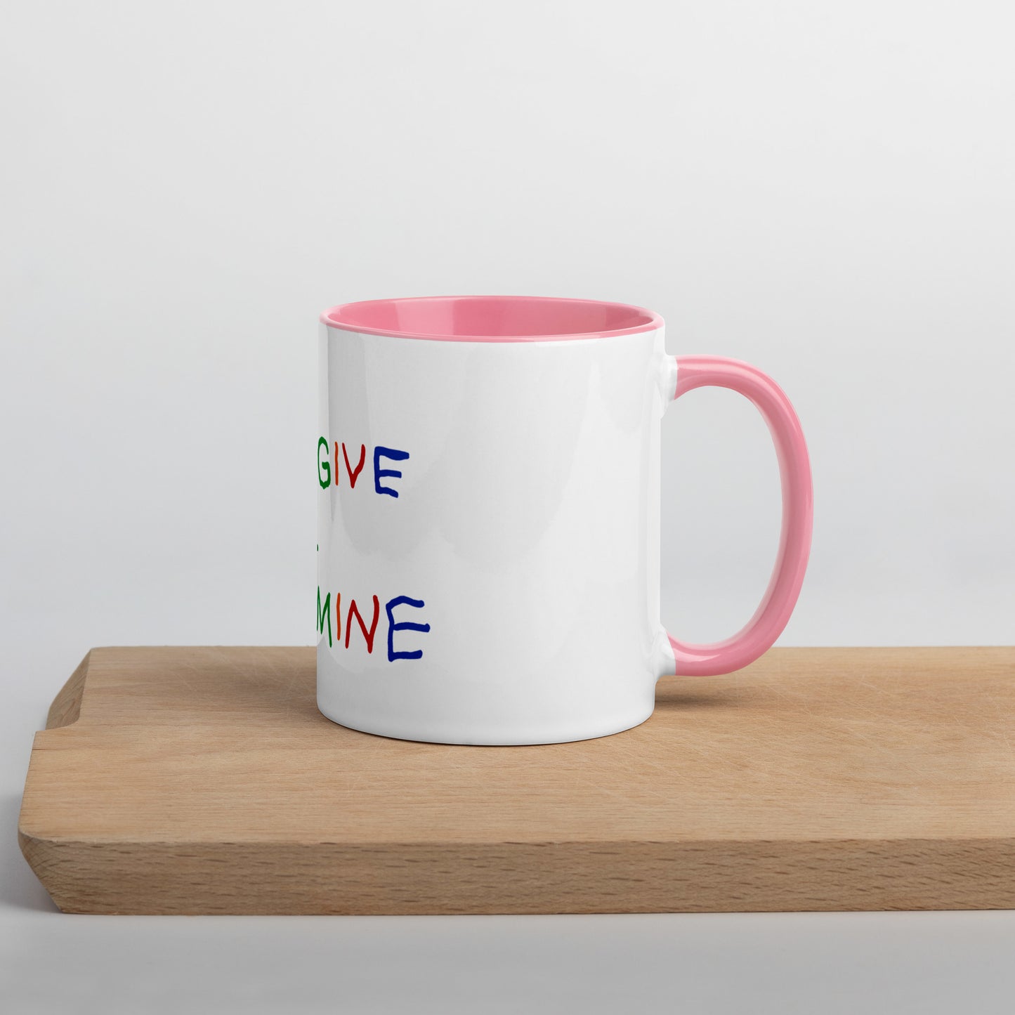 You Give me Dopamine Mug with Color Inside
