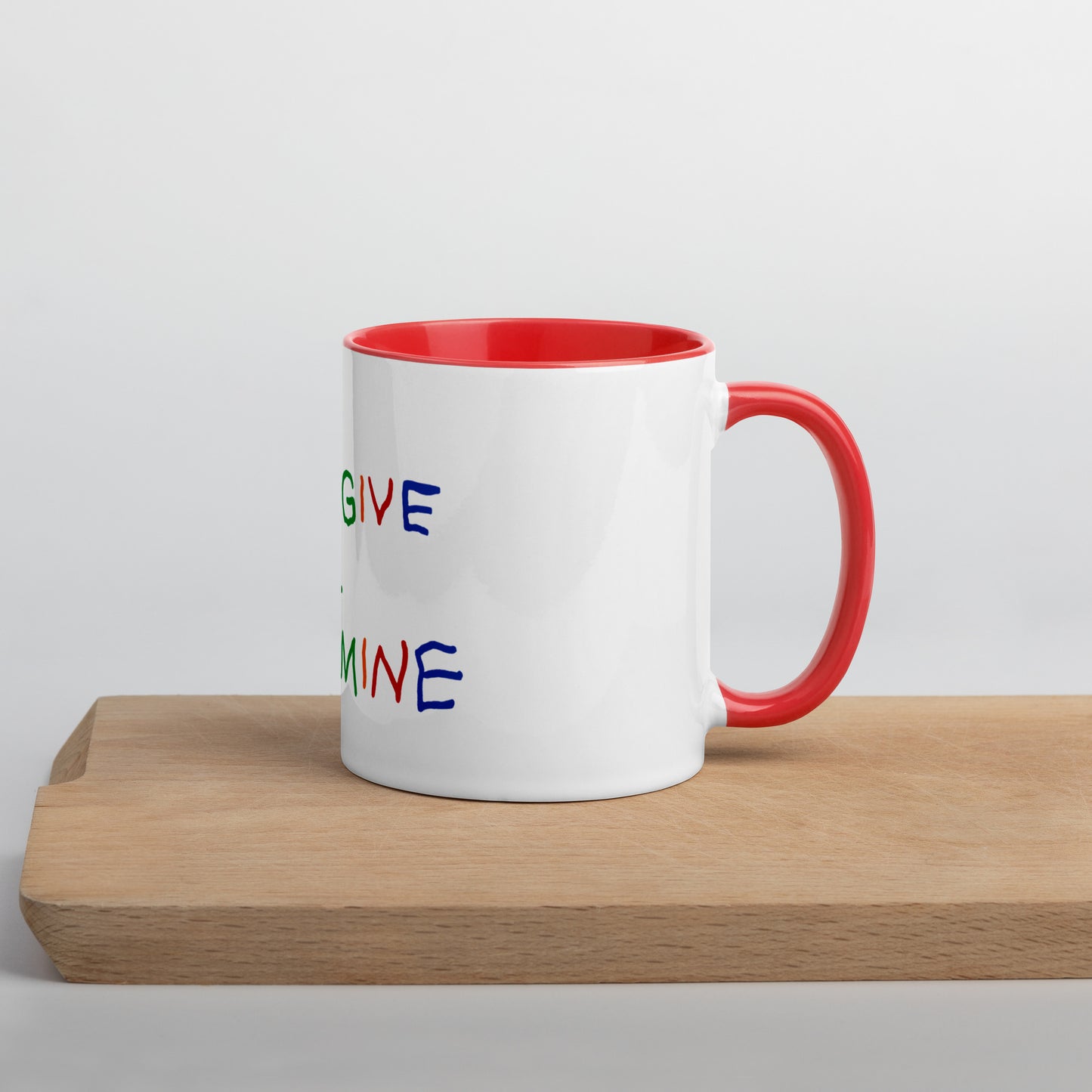 You Give me Dopamine Mug with Color Inside