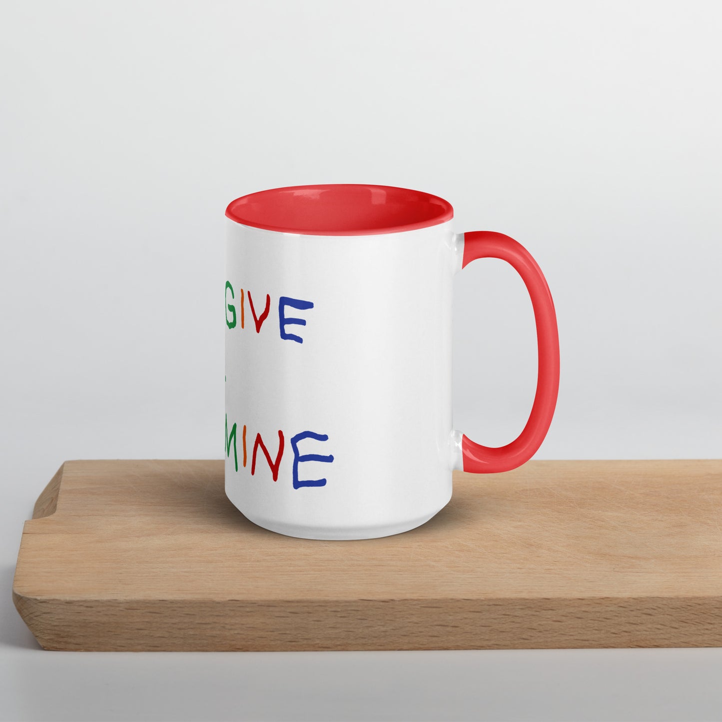 You Give me Dopamine Mug with Color Inside