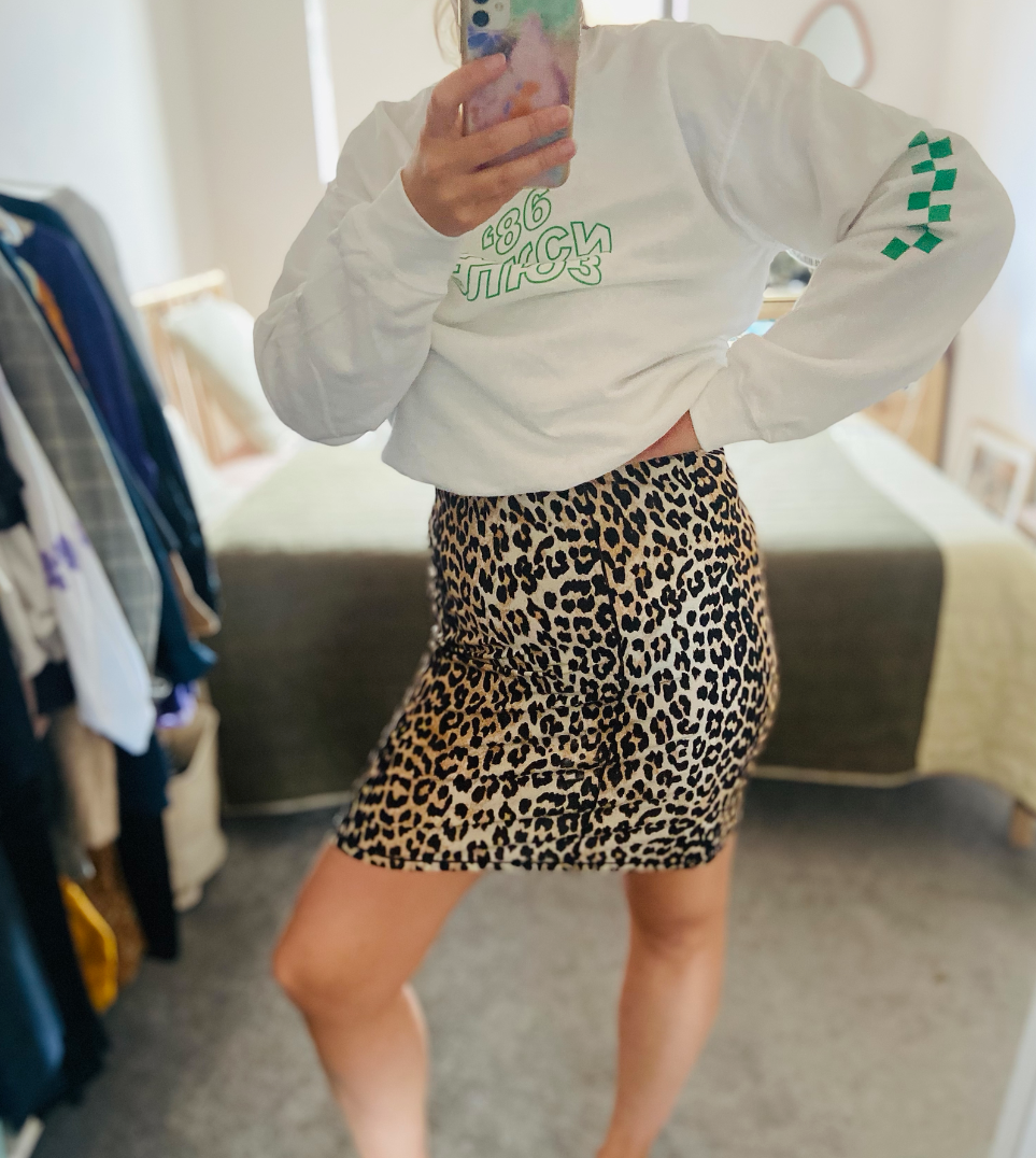 Taxi Blues Unisex Sweatshirt with a Printed Sleeve