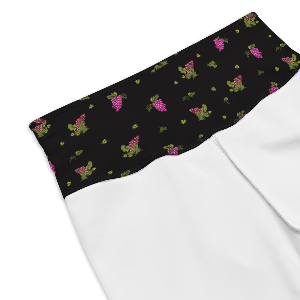 Grape Print Cycling Shorts