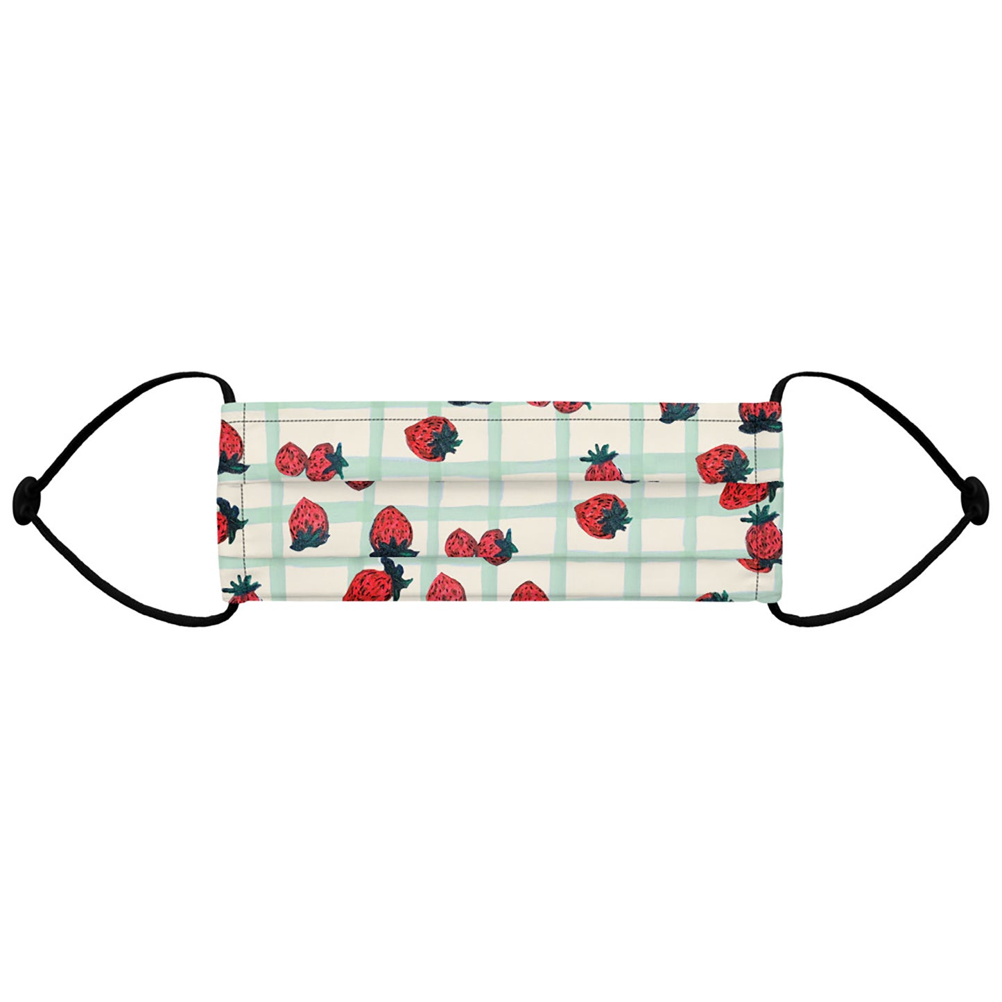 Strawberry Print Premium Unisex  Face Mask