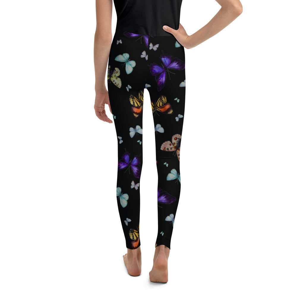 Butterfly Y2K Youth Leggings