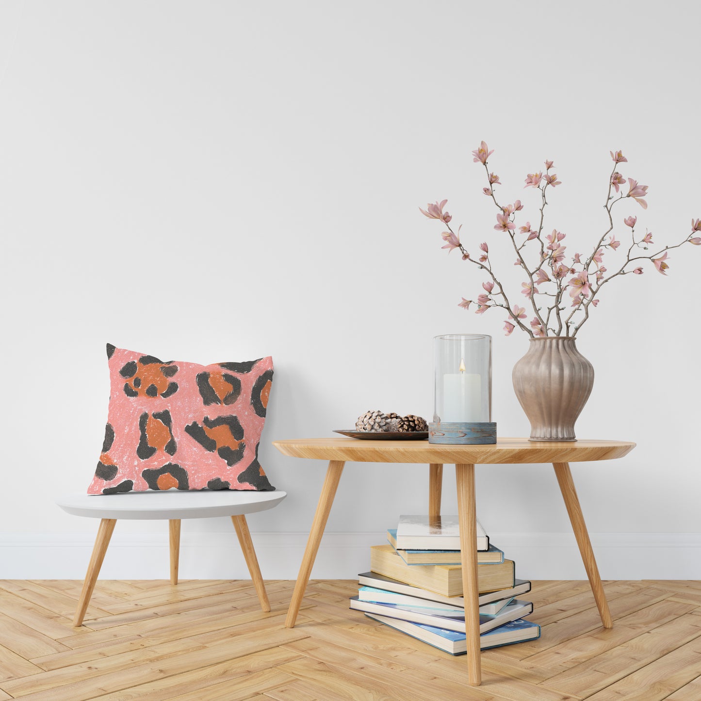Animal Skin Reversible Cushion