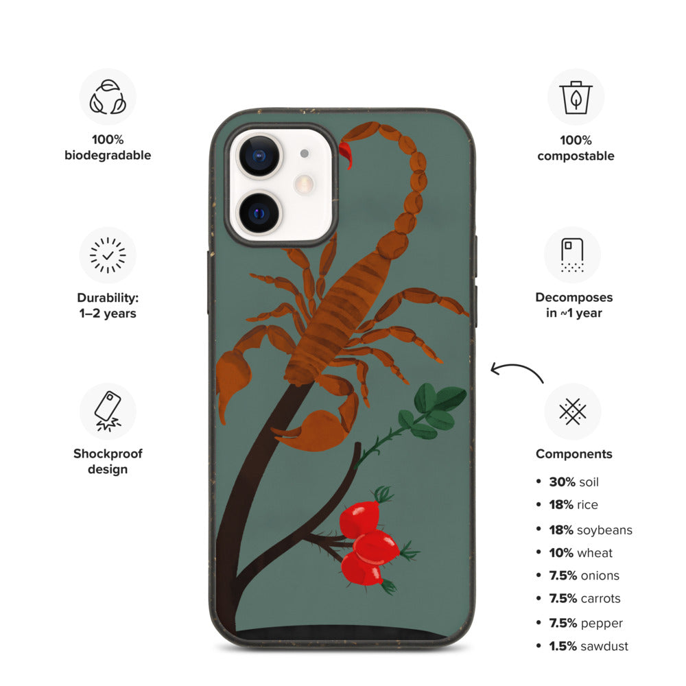 Scorpio Biodegradable Phone Case