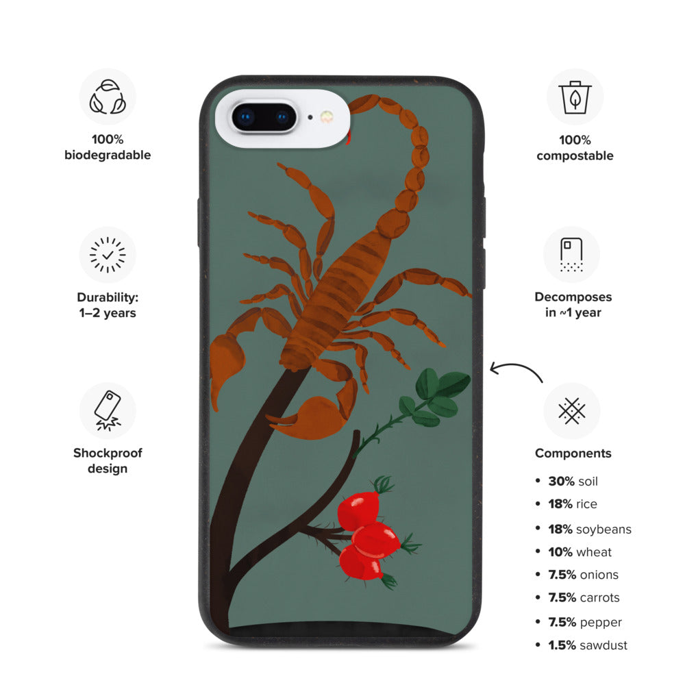 Scorpio Biodegradable Phone Case