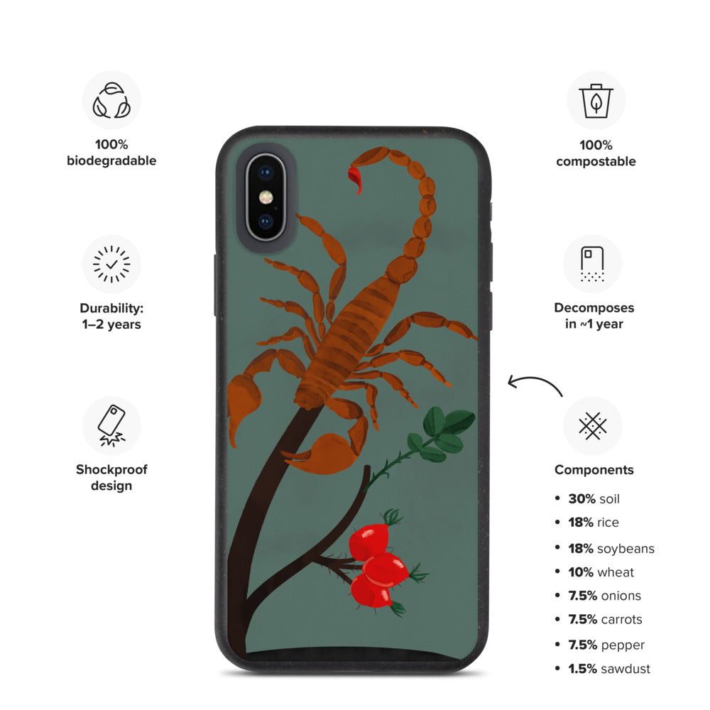 Scorpio Biodegradable Phone Case