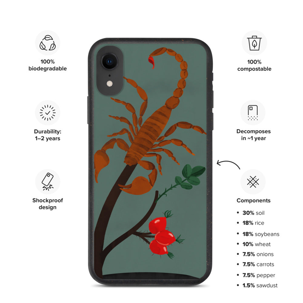 Scorpio Biodegradable Phone Case