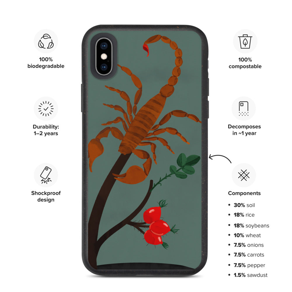 Scorpio Biodegradable Phone Case