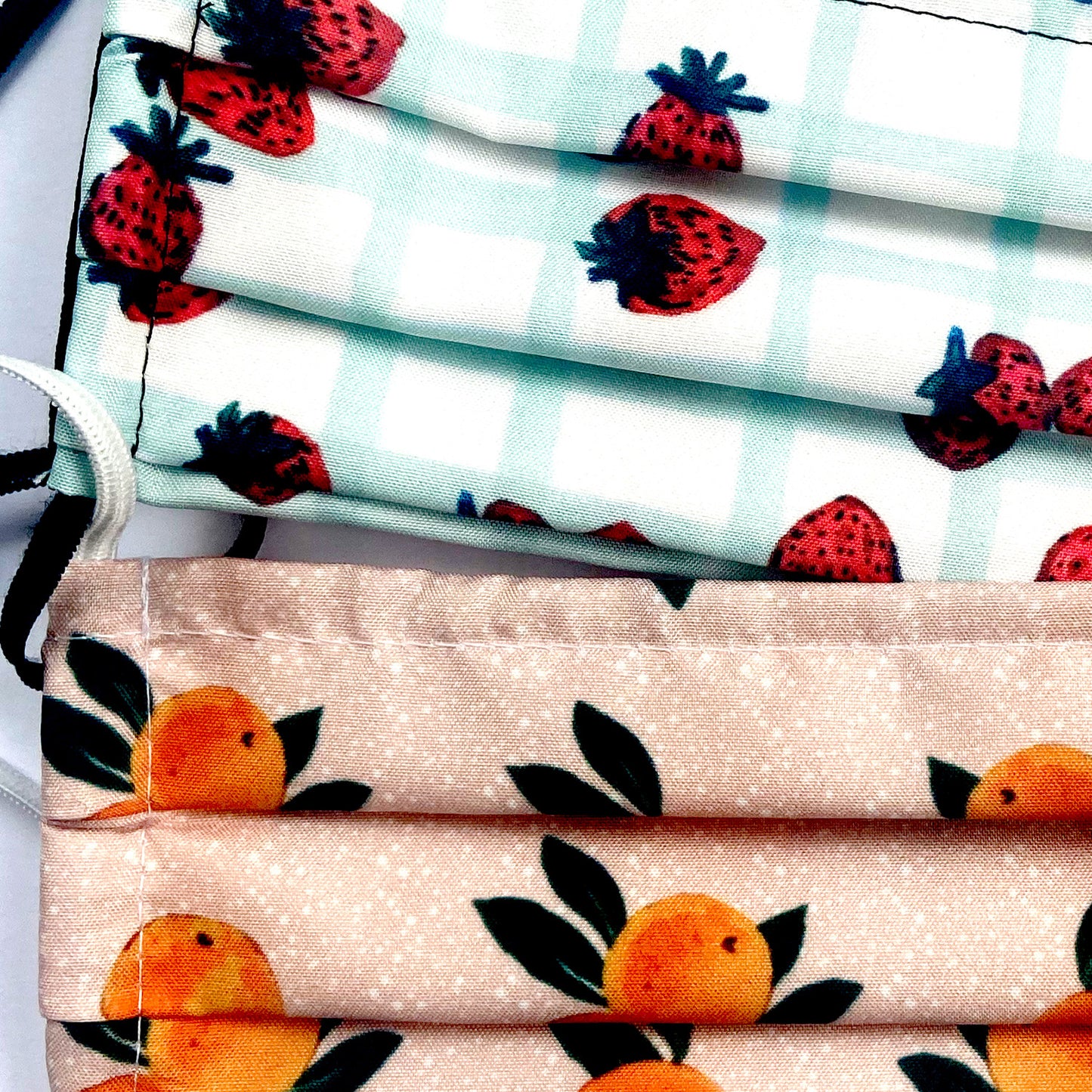 Strawberry Print Premium Unisex  Face Mask