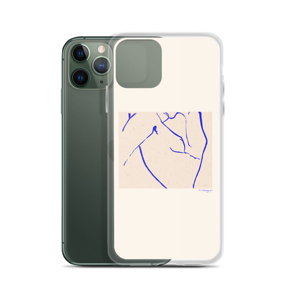 Kissing you iPhone Case
