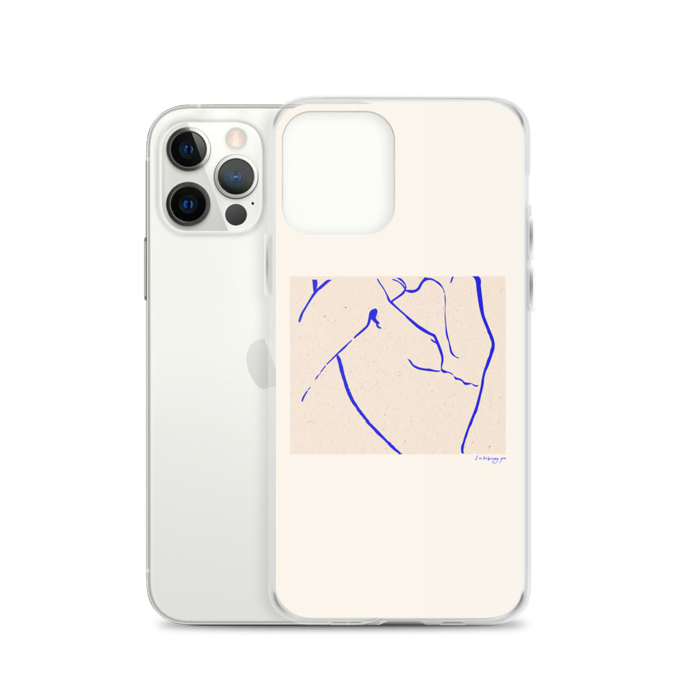 Kissing you iPhone Case