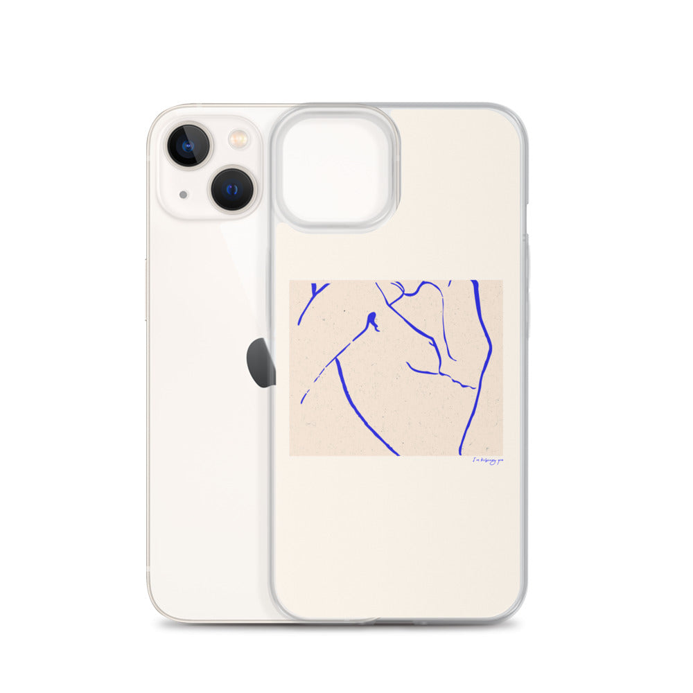 Kissing you iPhone Case