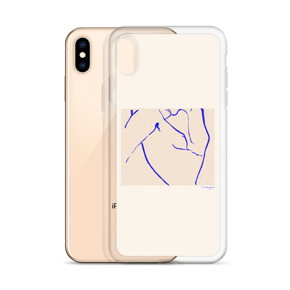 Kissing you iPhone Case