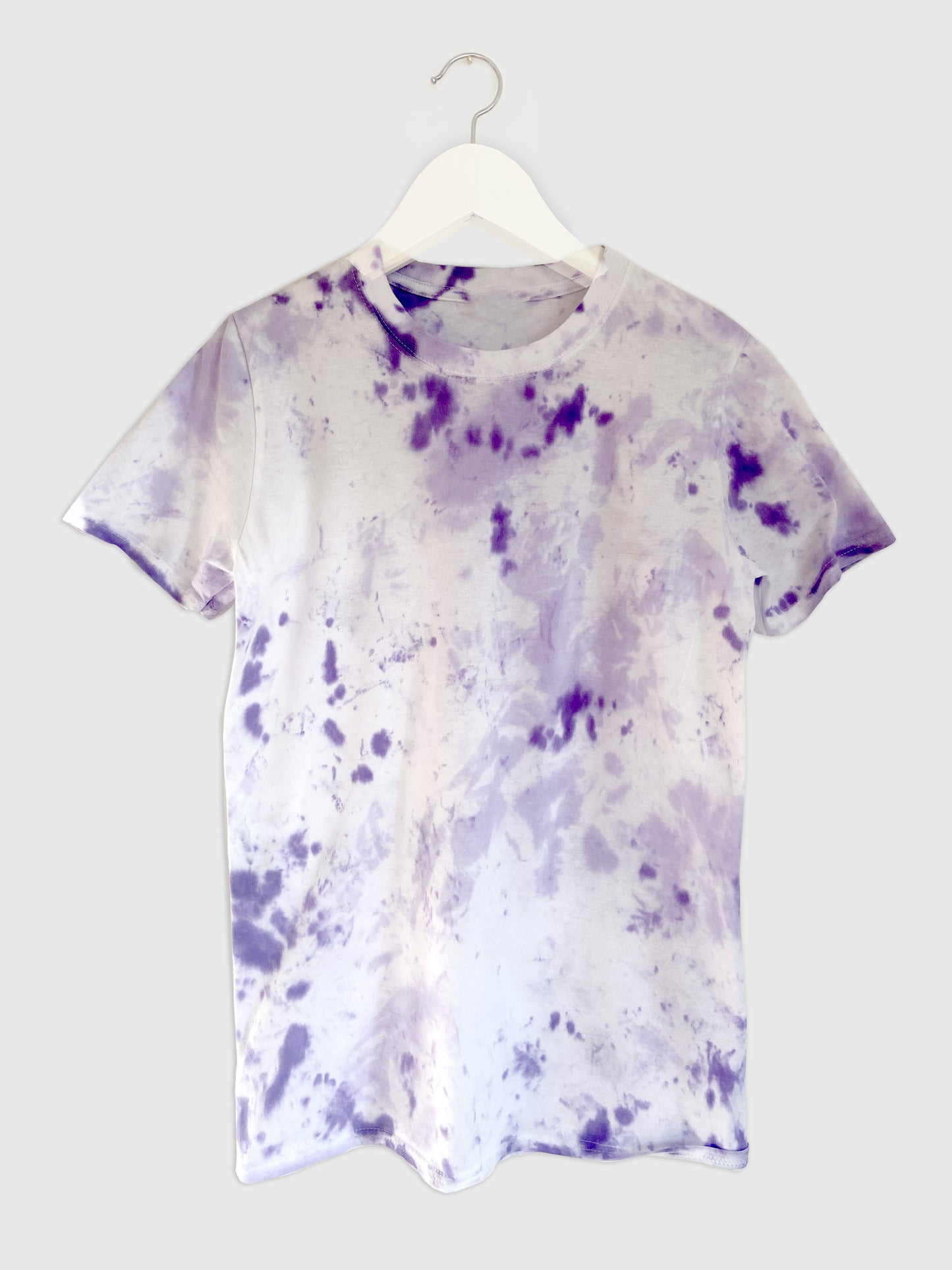 Tie-dye Unisex Top in Lavender