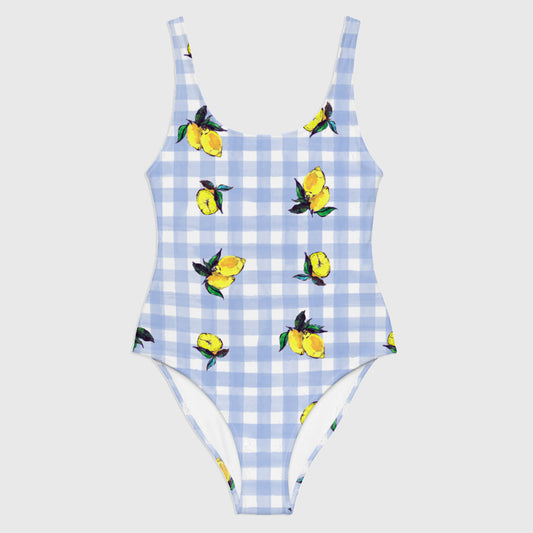 Lemon Swimsuit in Blue