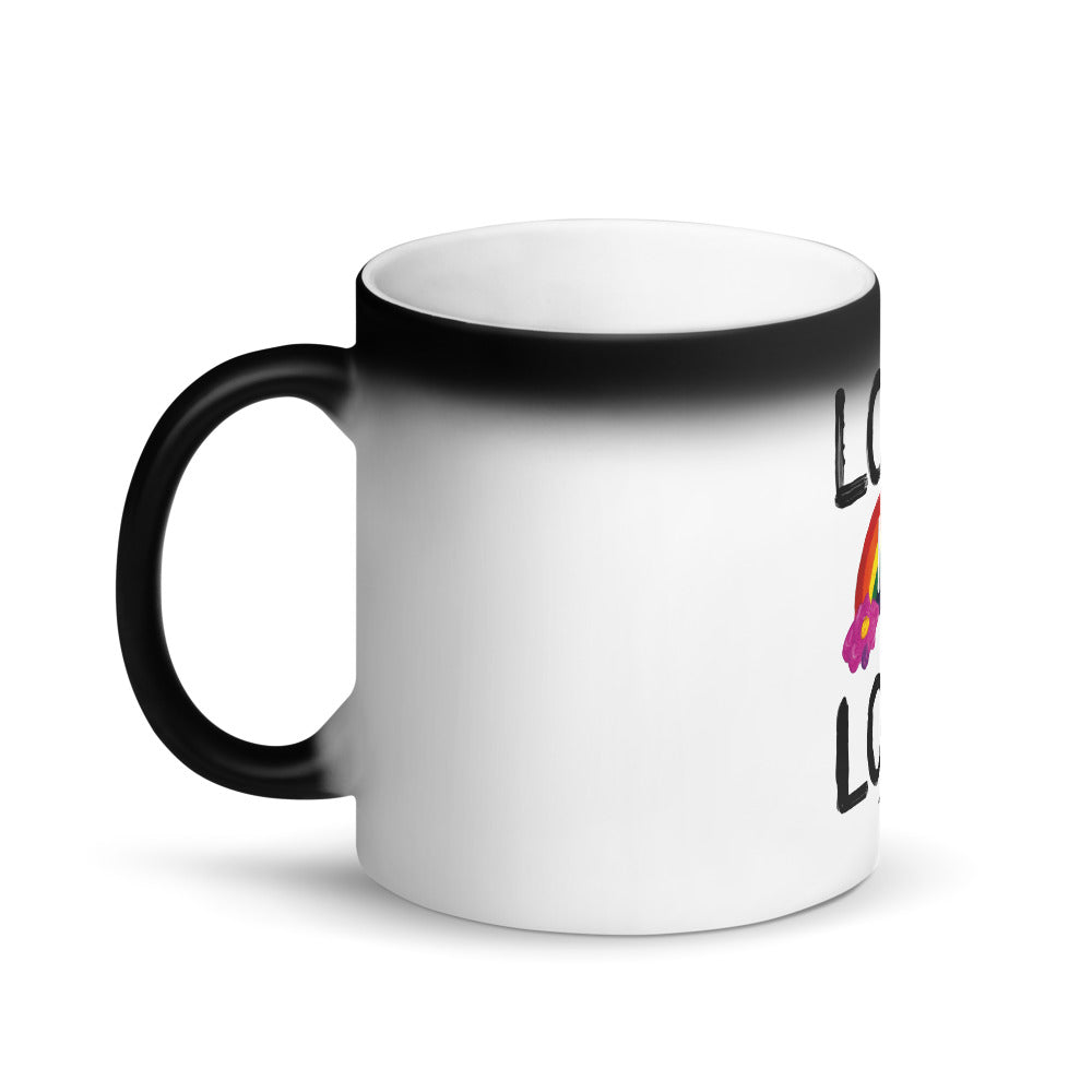 Love is Love Black Magic Mug
