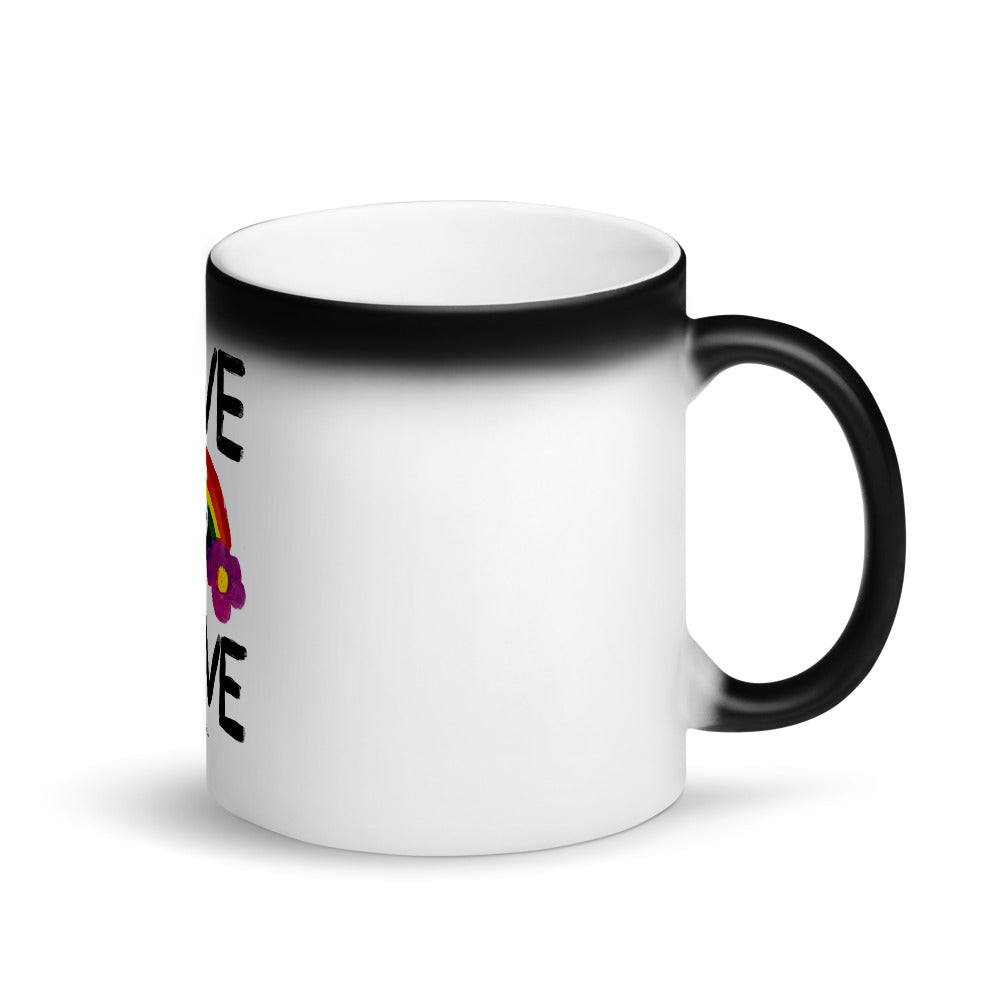 Love is Love Black Magic Mug