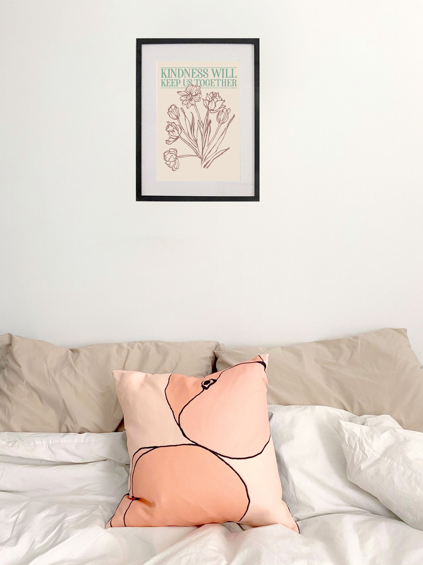 Kindness Will Keep Us together Artwork Giclee Print