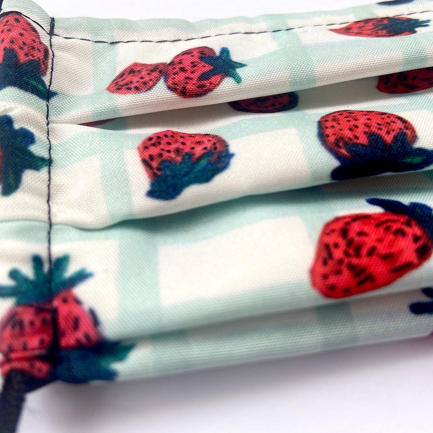 Strawberry Print Premium Unisex  Face Mask