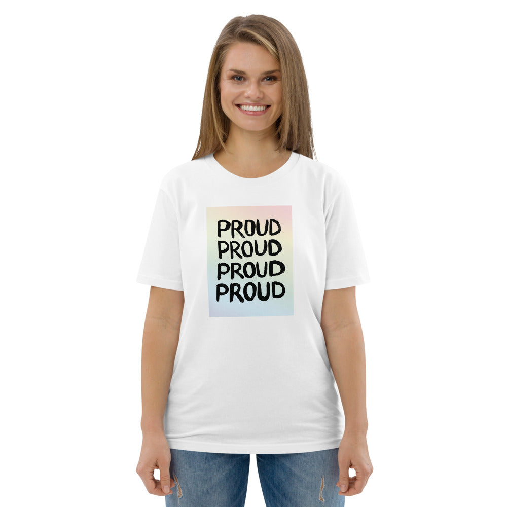 Proud Unisex Organic Cotton T-shirt